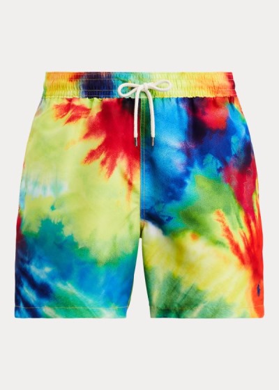 Men's Polo Ralph Lauren 5½-Inch Tie-Dye Swimshorts | 023985ABI